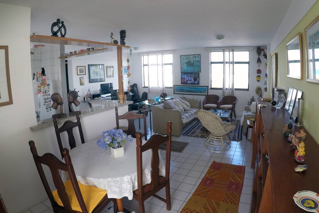 Entrada do apartamento