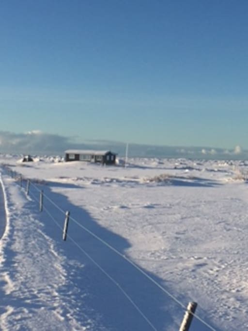 Brimstaðir in winter
