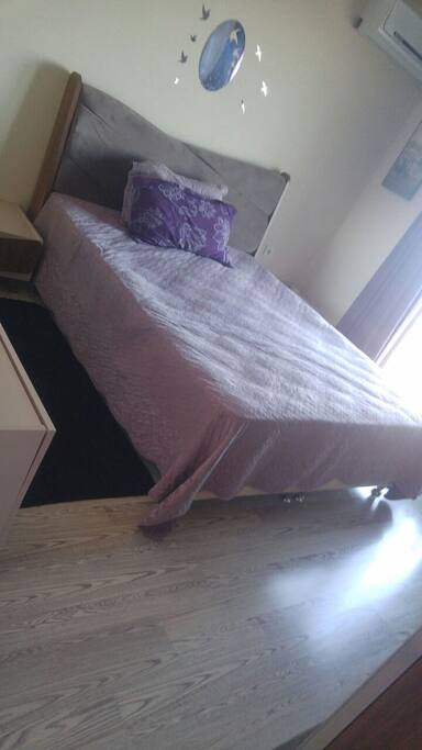 double bedroom with wardrobe