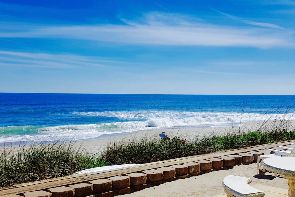 Satellite Beach Condo steps from waves on beach Condominiums for Rent