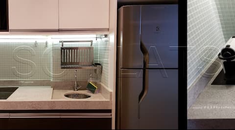 Top Airbnb: Beautiful apartment in Slaviero hotel. in República