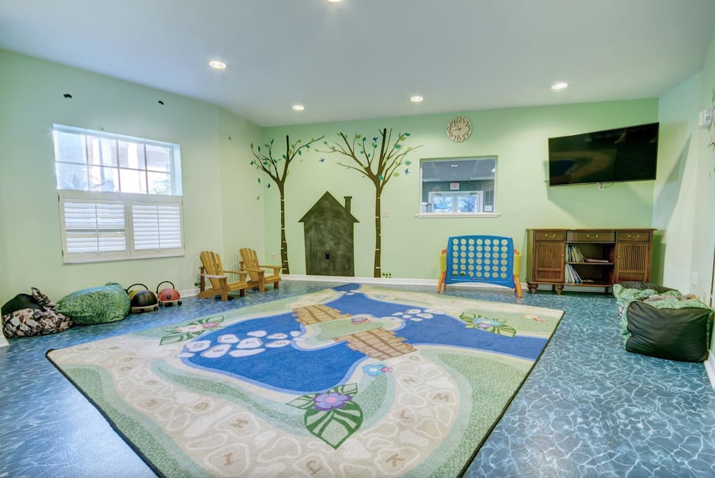 Kids activity room