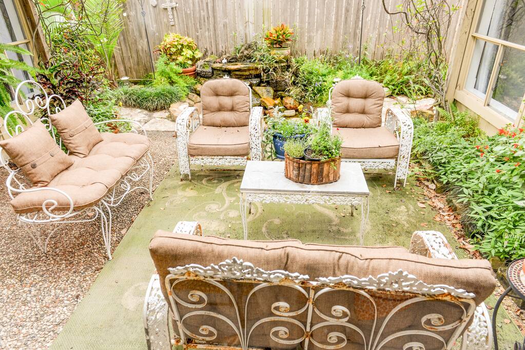 Patio for your enjoyment and a great area for coffee tea or glass of wine.