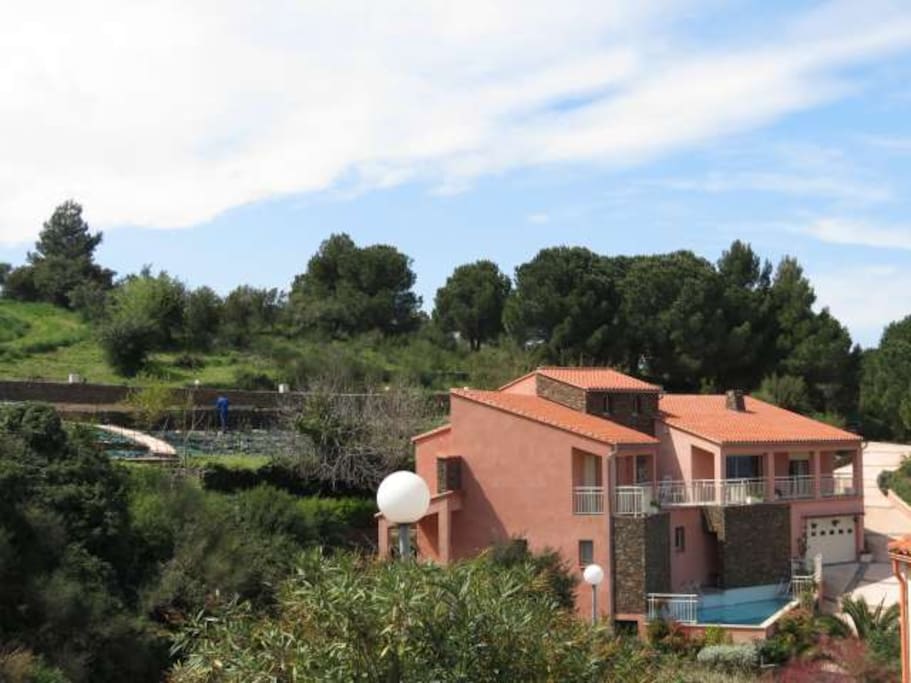 Vue d'ensemble-maison/terrain.