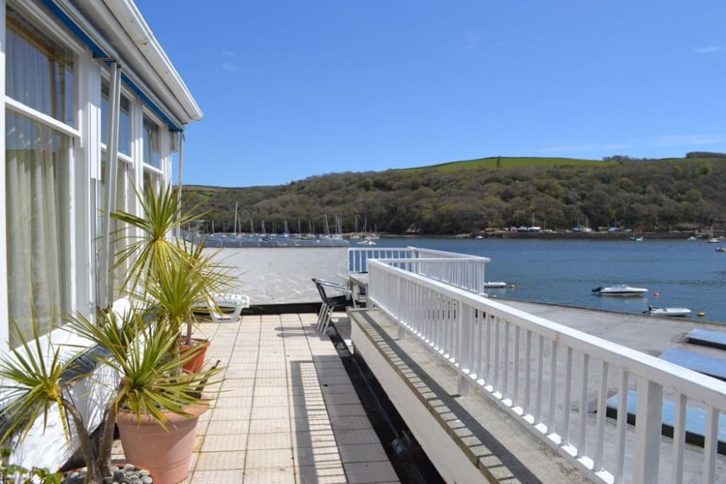 Waterfront balcony