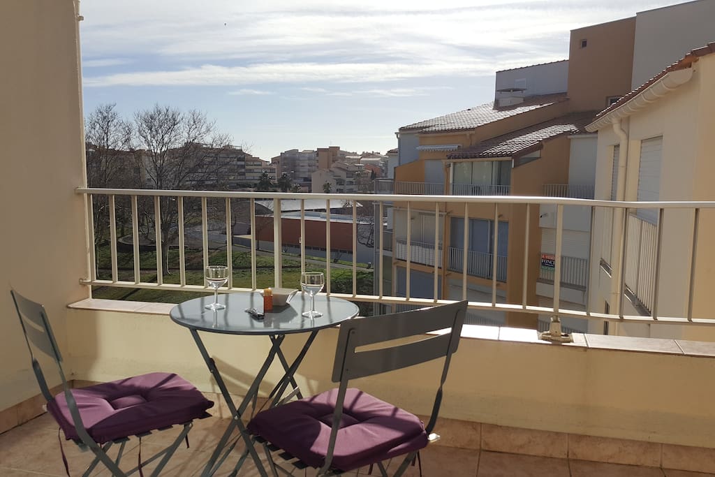 Terrasse exposée plein Sud