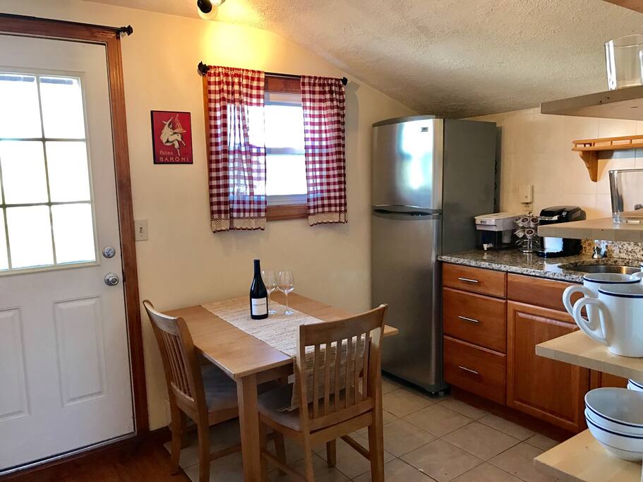 Kitchen with all the tools to cook your own meal