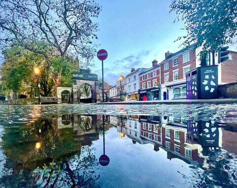 Dutch town house unique property with parking