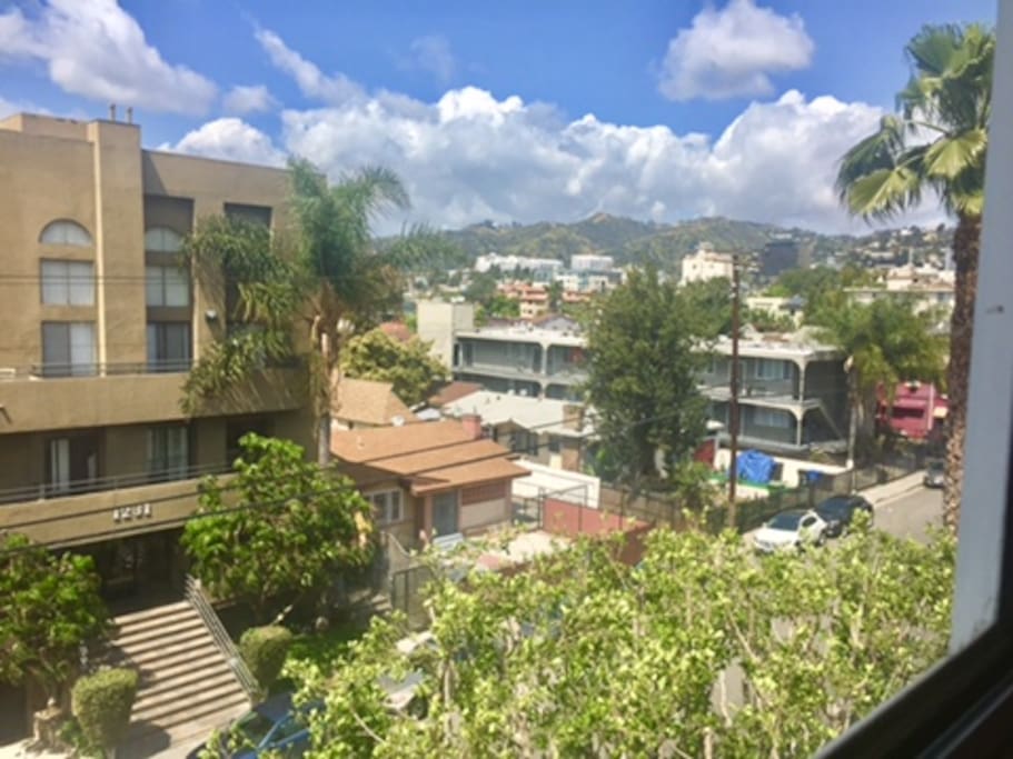 This is what you will wake up and look at every morning when you pull the curtains aside. This is the view from the window of your room.