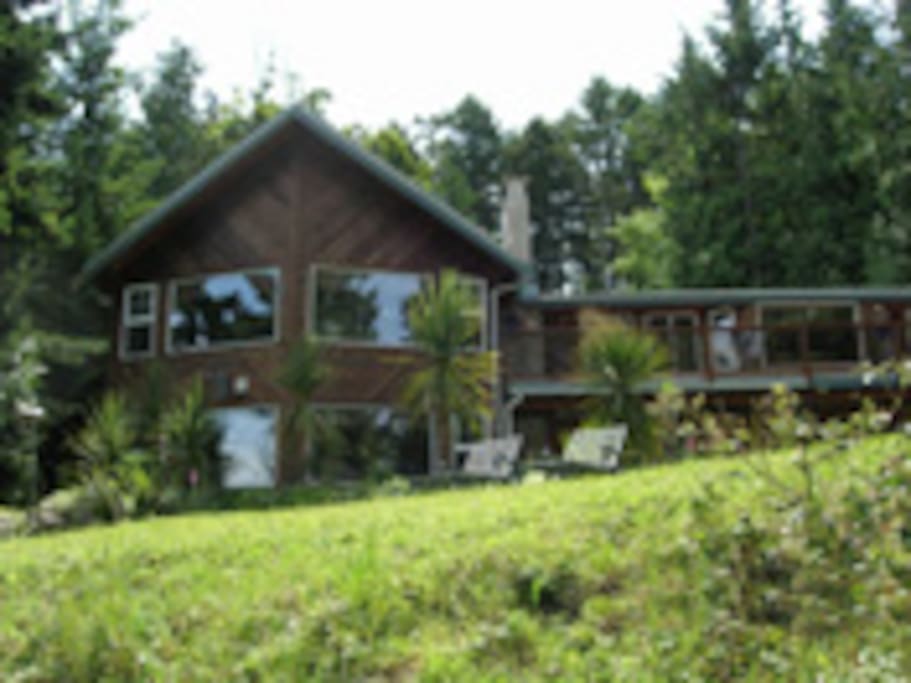 view of our home from the ocean