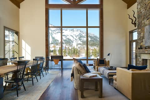 Popular Airbnb listing: Shooting Star Cabin in Teton Village