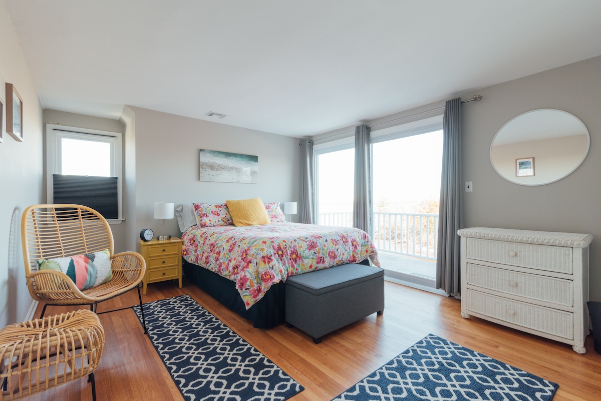 ห้องนอนผู้เข้าพักพร้อมดาดฟ้า