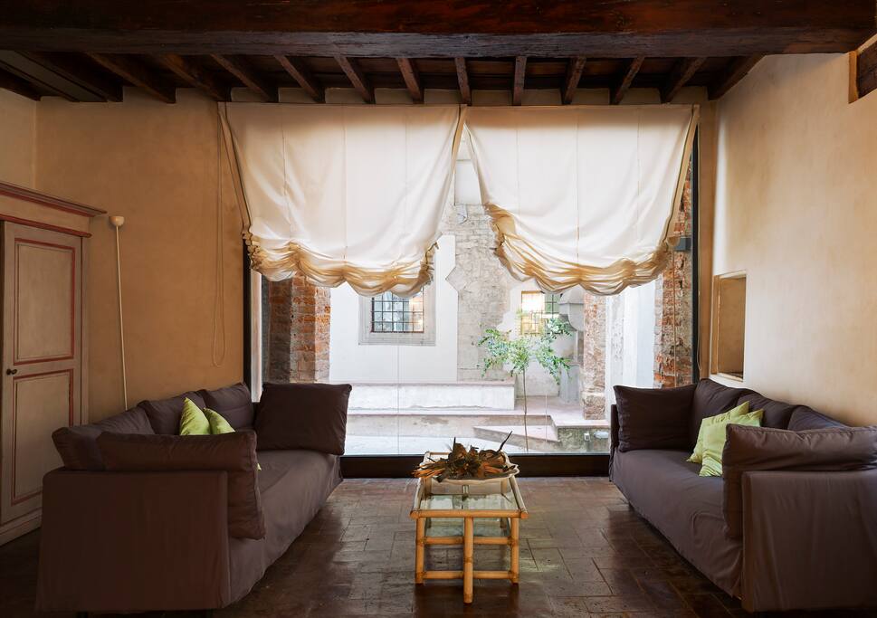 The Living room & The wide window