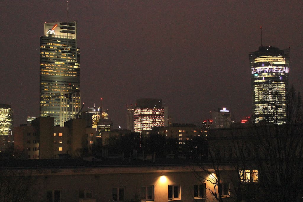 The view on our "Manhattan" is especially charming in the night.