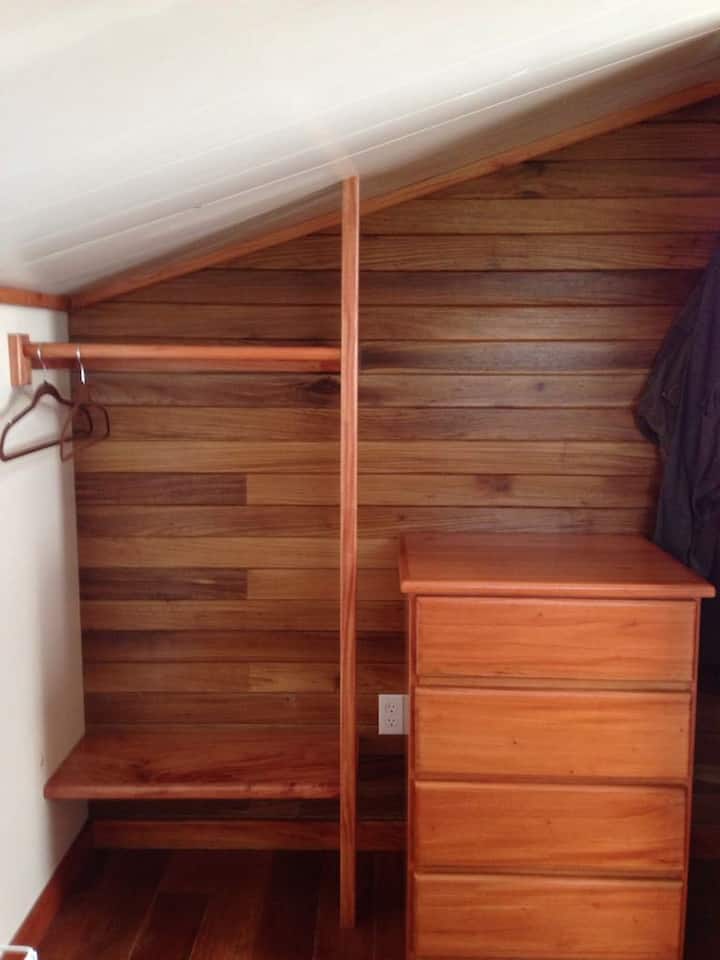 Our DBL bed patio Guest room furnishings