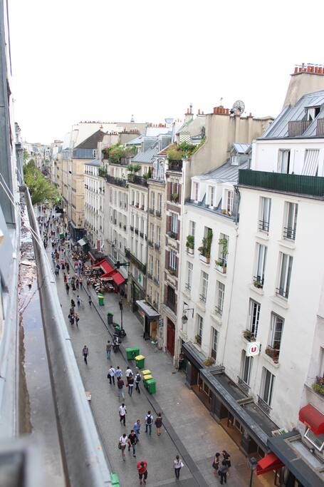 view of the street