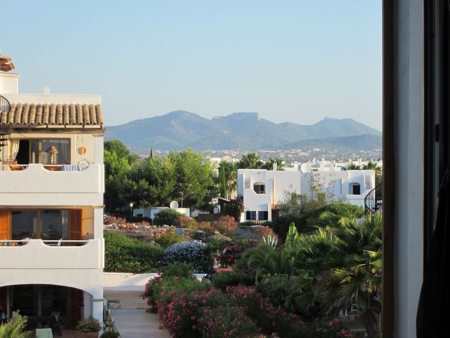 Vista desde el dormitorio