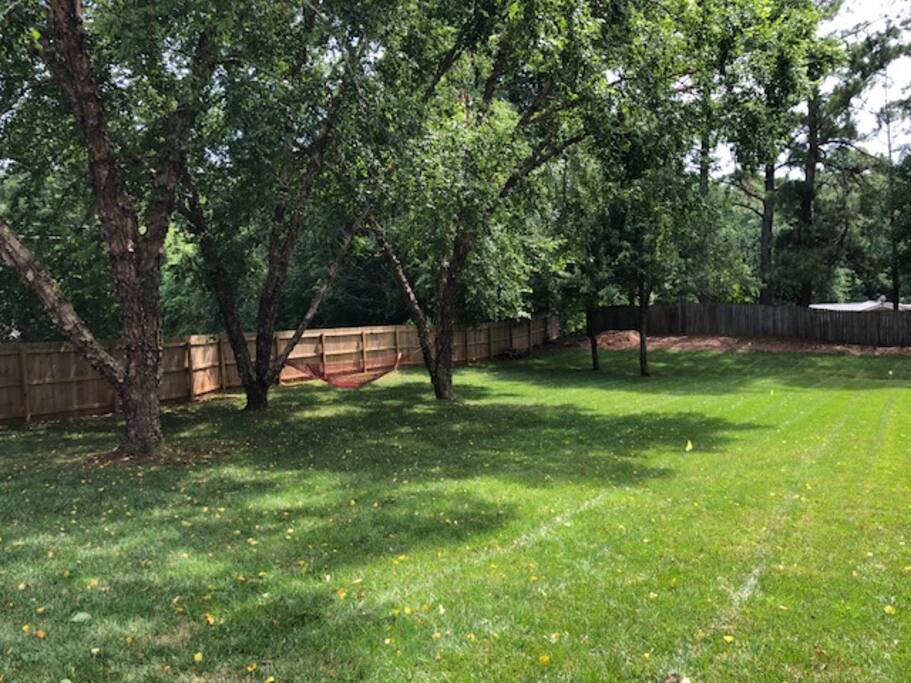 Enjoy a leisurely day in our yard, on the hammock