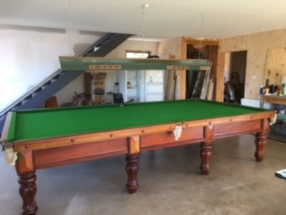 Full size billiards table