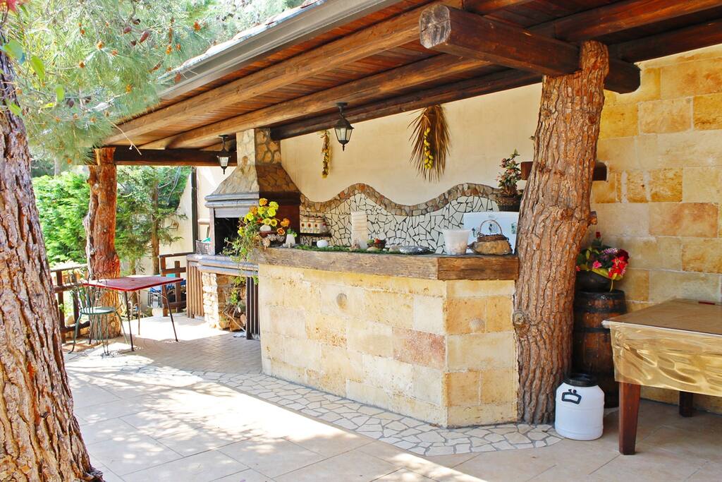 esterno barbecue