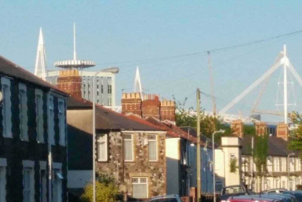 Under 10 minutes walk to the Stadium