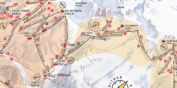 Top Airbnb: ALBA AT 300 MT. FROM THE SUPERSKY DOLOMITES SKI LIFTS in Canazei