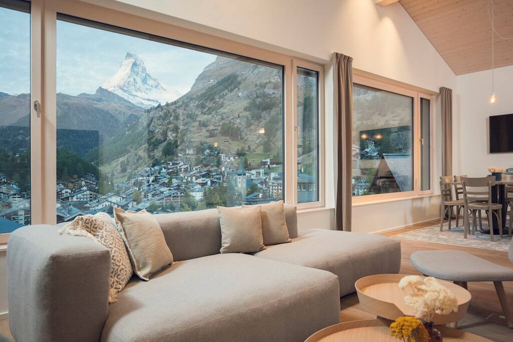 Wohnzimmer mit OVERLOOK View