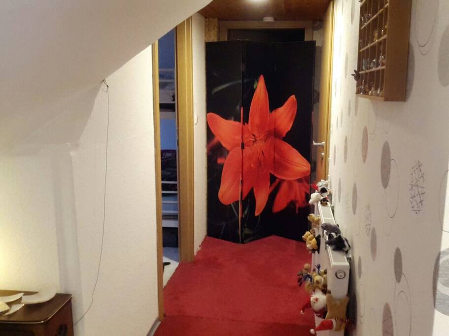 Blick von der Eingangstür in die Wohnung