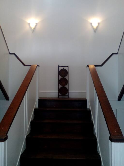 Spacious Art Deco entrance