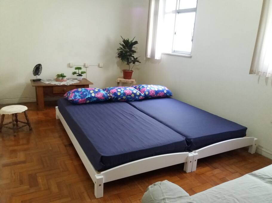 Cama para 3 pessoas
