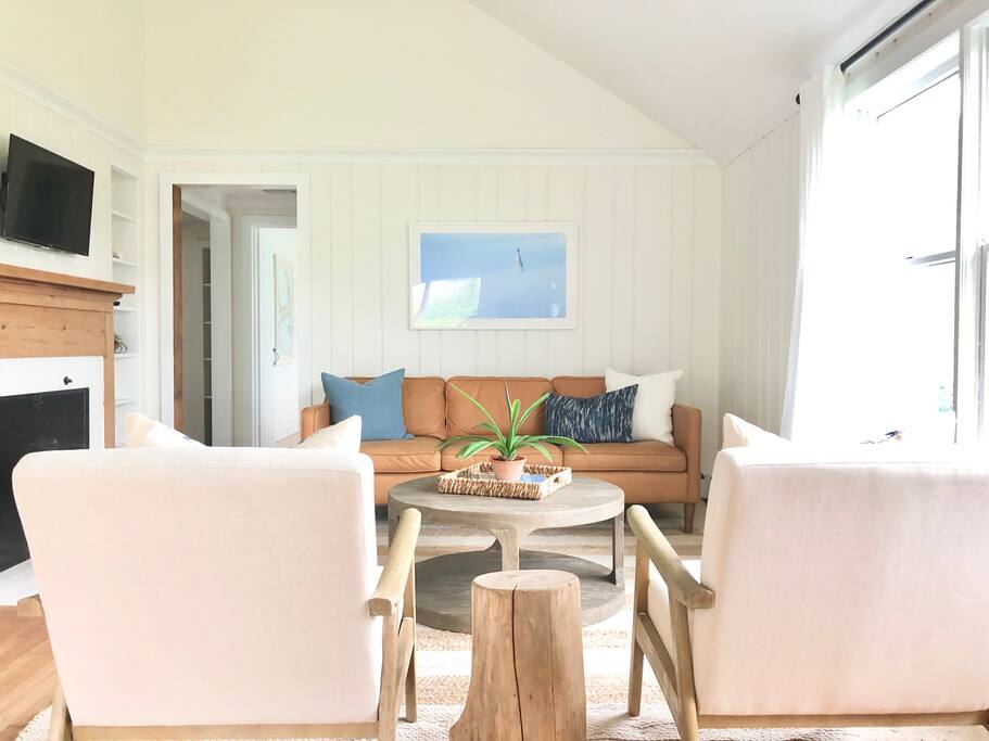 Living Room perfect for post-beach lounging.