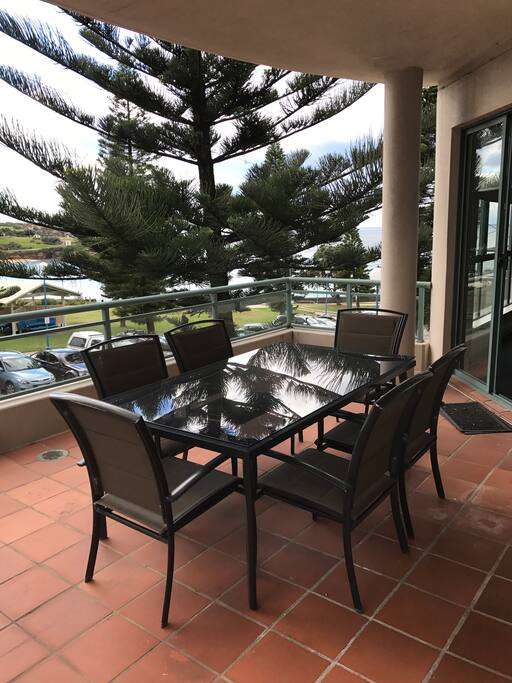 Large terrace