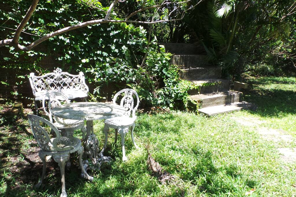 Vista do jardim