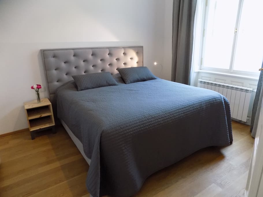 Big bed for perfect rest.