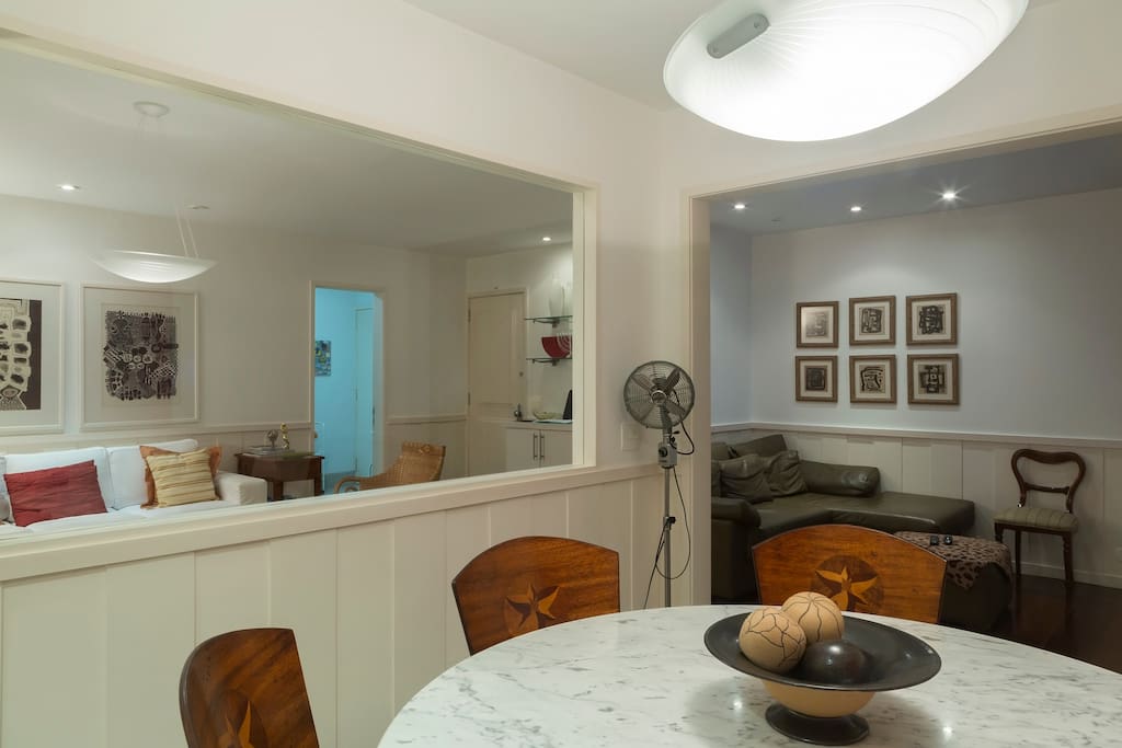 view from dining room