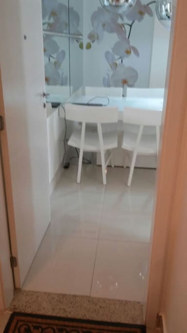 Entrada do apartamento