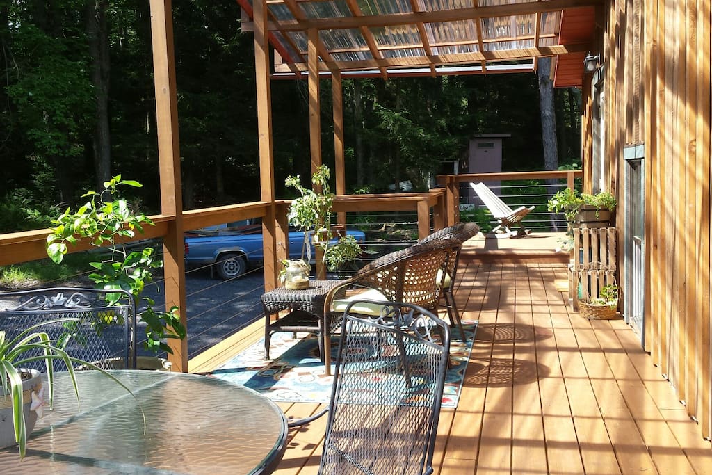 Second floor deck