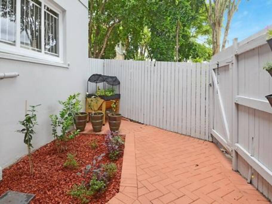 Private courtyard