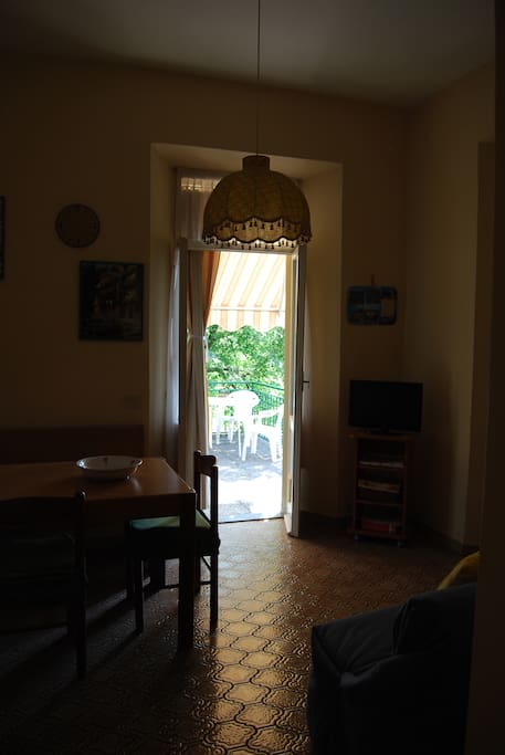 dining-room with terrace
