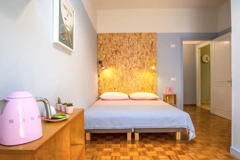 Comfortable Double Room near Trastevere