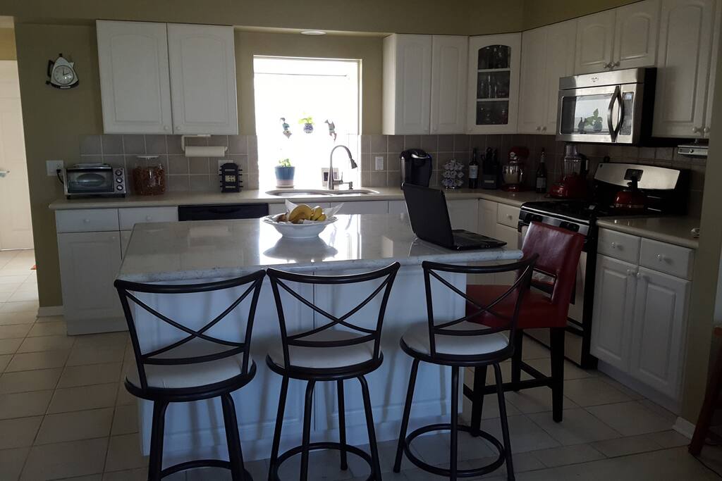 Kitchen and dinning area