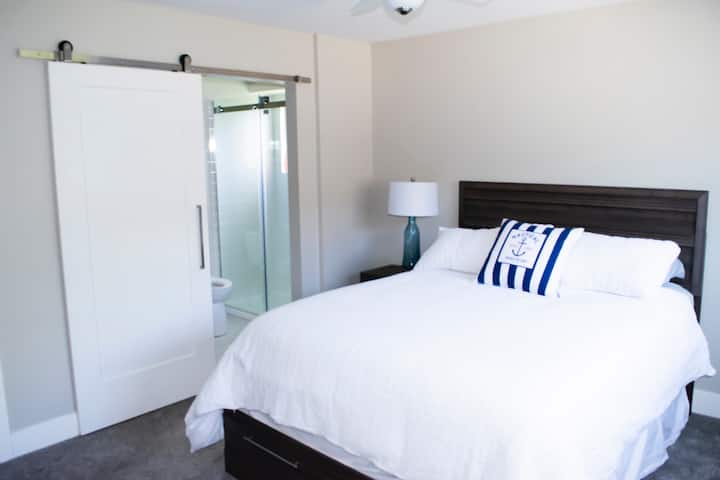 Huvudsovrum, walk-in garderob