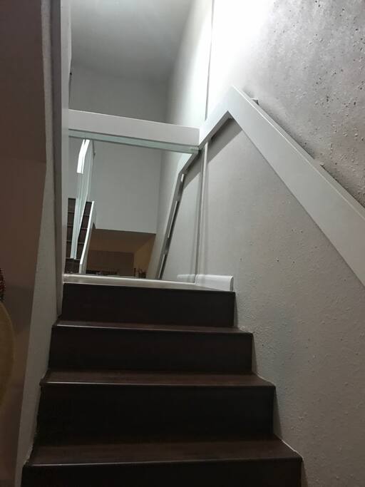 stairs for the bedrooms