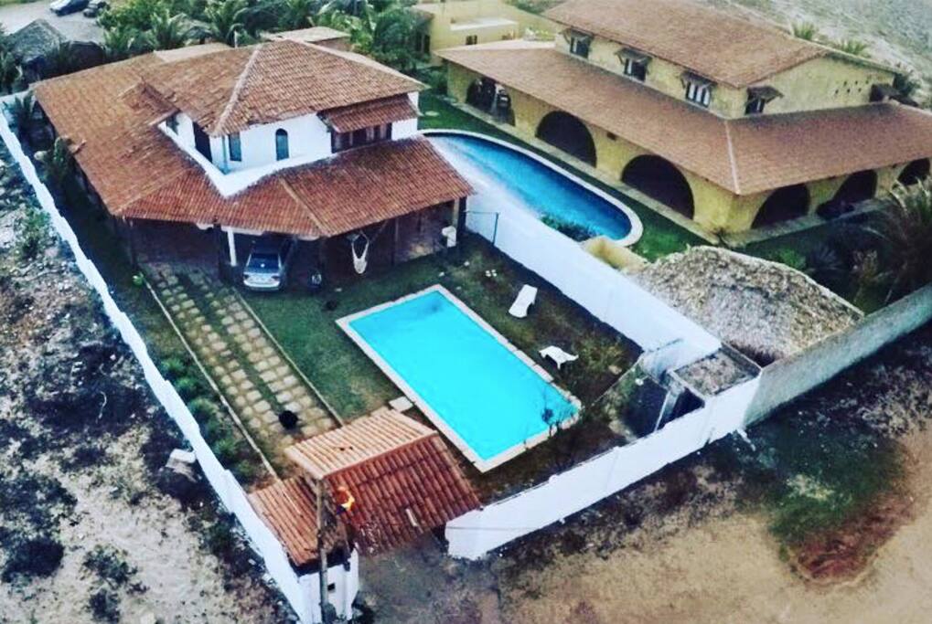 The house from the air