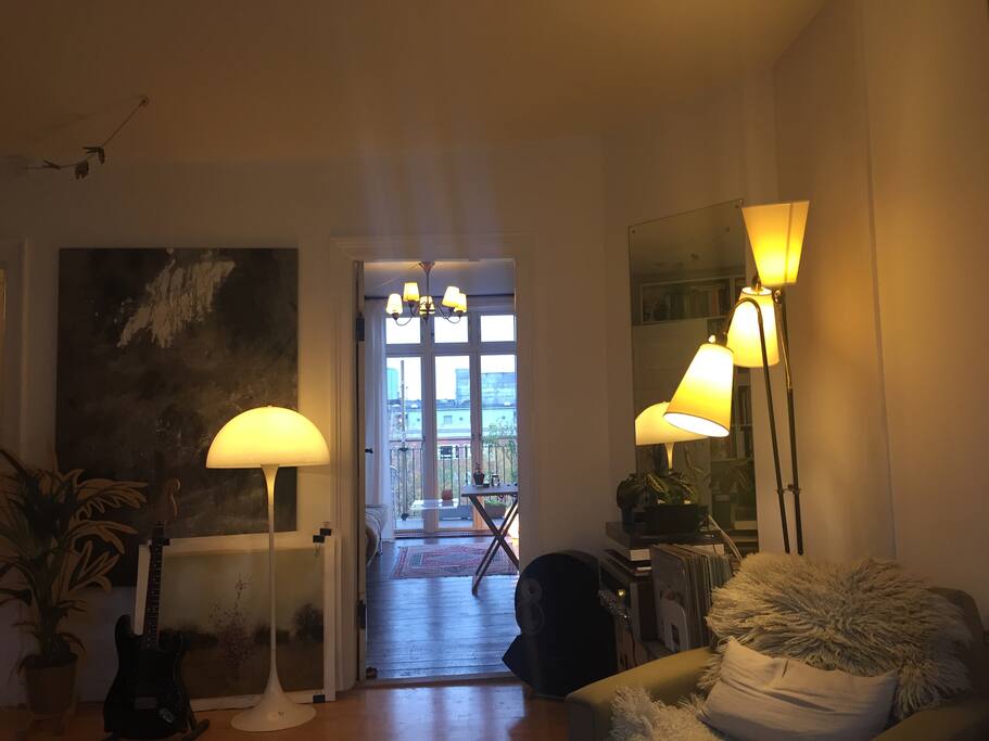 Living room and #1 Room in the background
