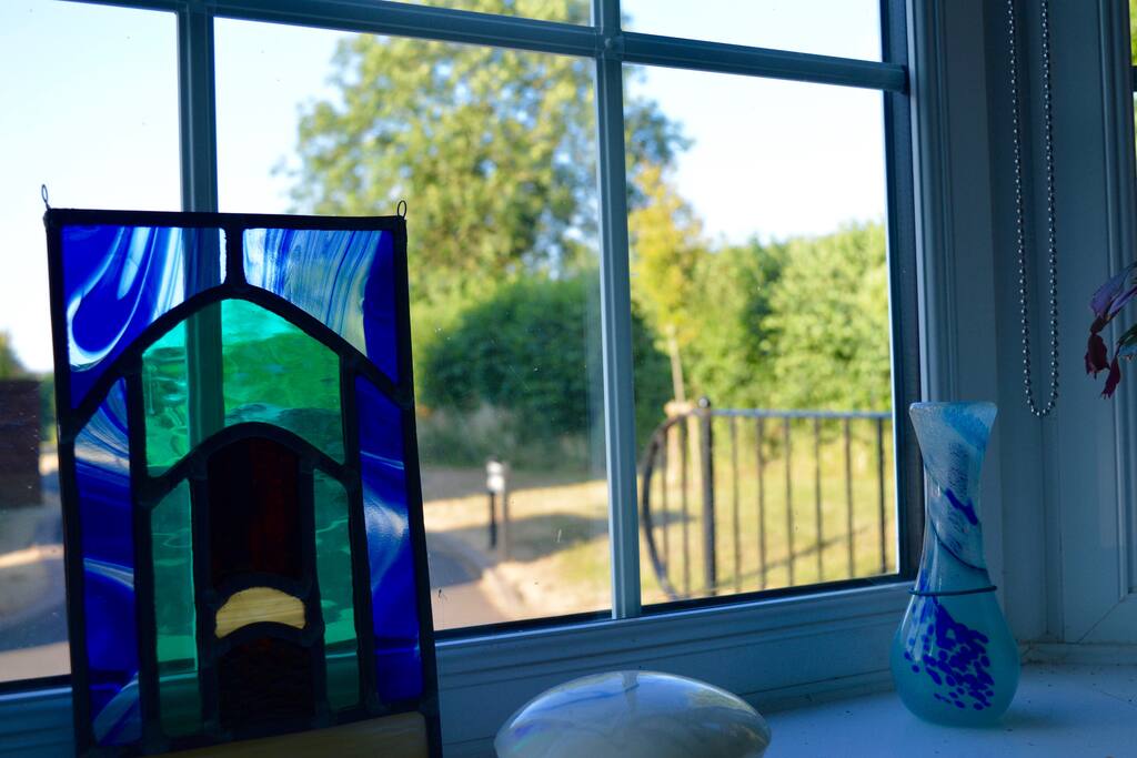 View from living room