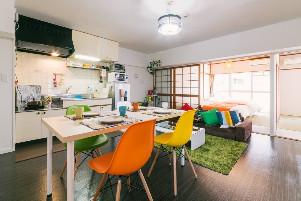 Living and dining room