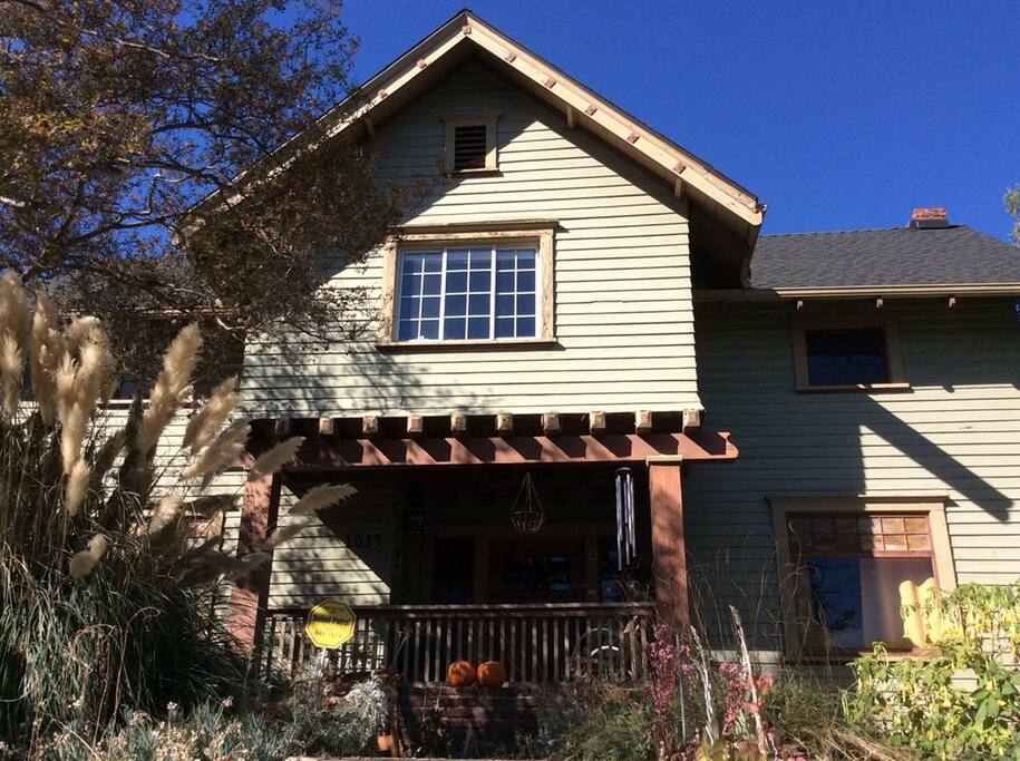 Front of the house