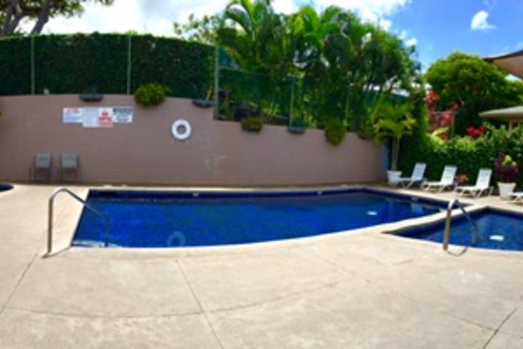 Pool and spa