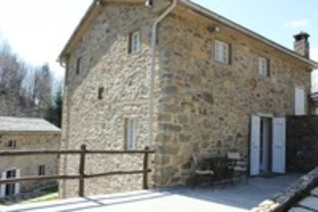Spazio privato antistante appartamento